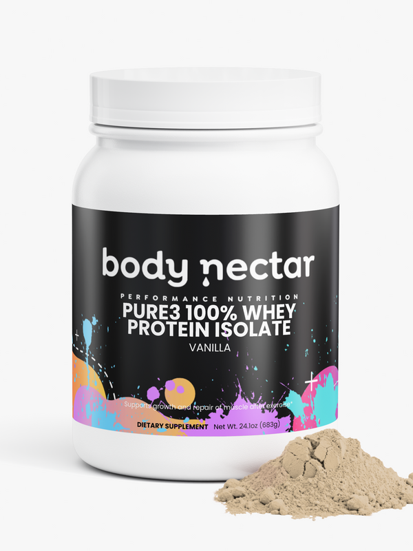 Pure3 100% Whey Protein Isolate (Vanilla)